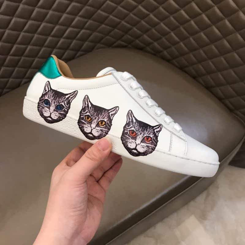 GUCCI ACE SNEAKER WITH MYSTIC CAT GC33