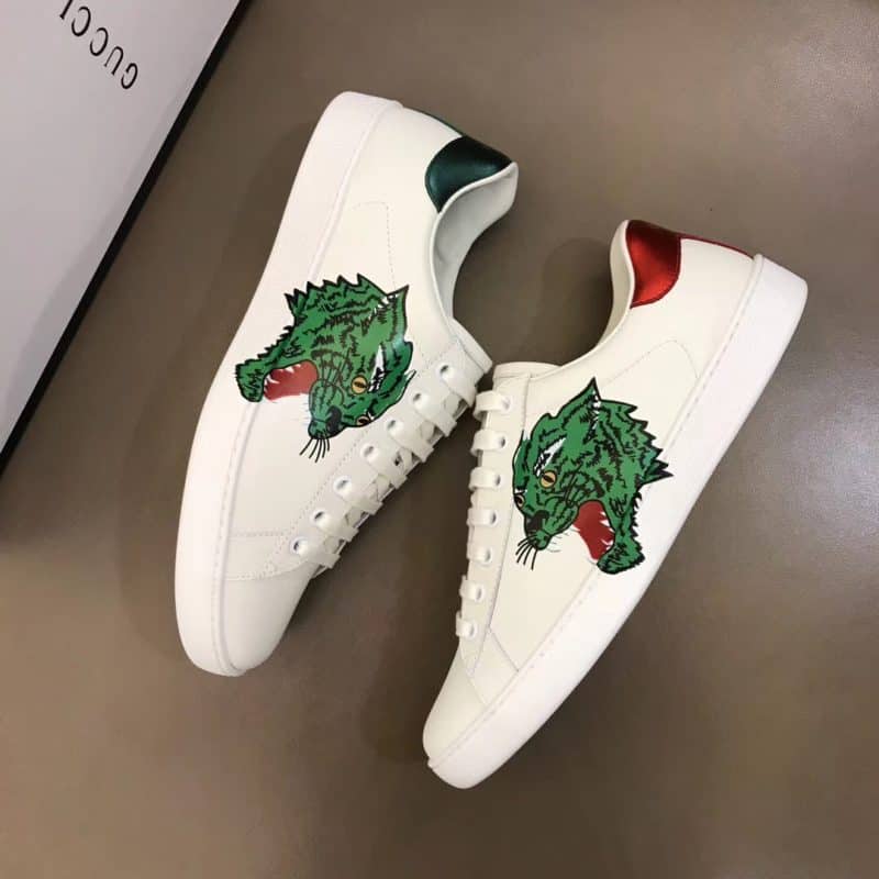 gucci panther sneakers