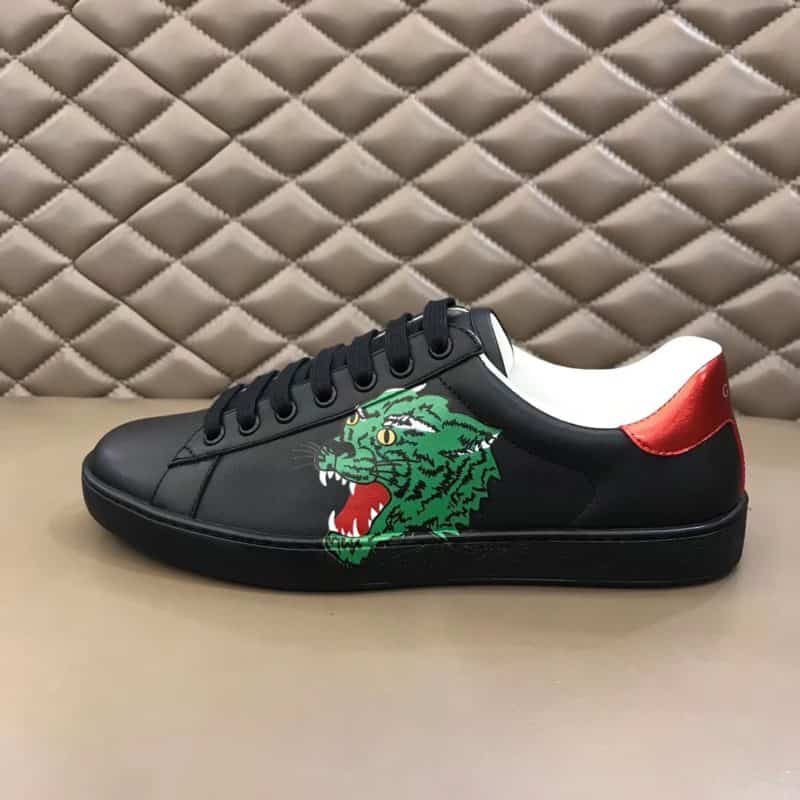 GUCCI ACE PANTHER SNEAKER - GC7 - RepGod