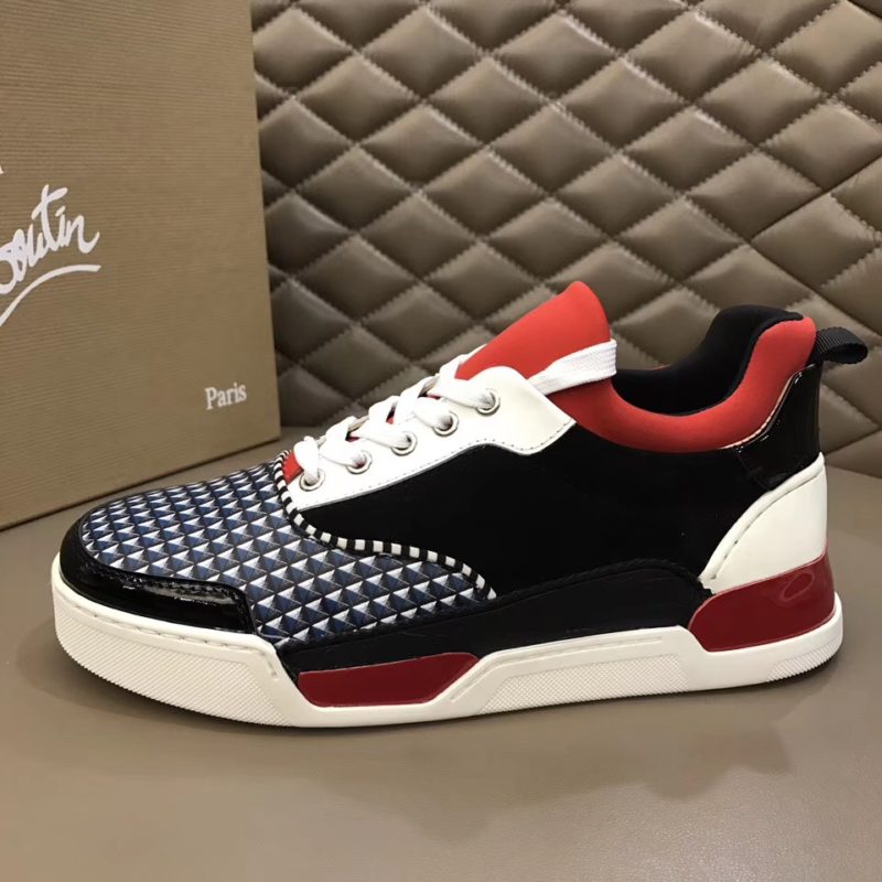 CHRISTIAN LOUBOUTIN AURELIEN FLAT SNEAKERS VERSION MULTI - CL60 - RepGod