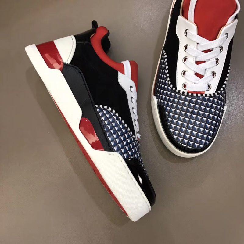 louboutin aurelien flat sneakers