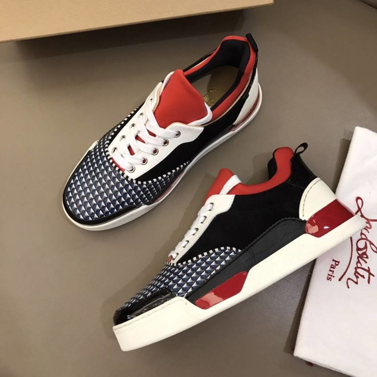 louboutin aurelien flat sneakers