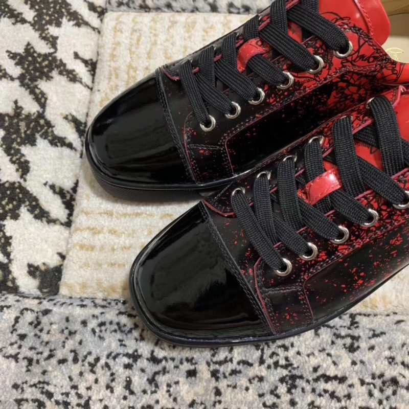low christian louboutin sneakers