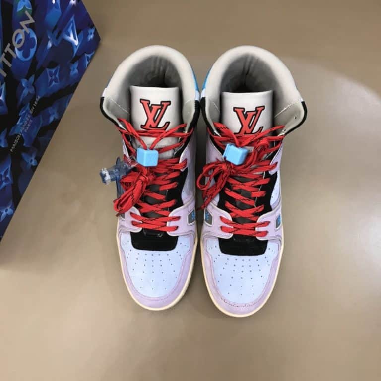 lv trainer sneaker boot