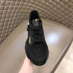 FENDI CHUNKY LACE-UP TRAINERS - FD24