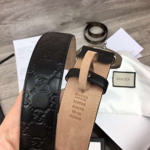 GUCCI GG SUPREME BELT WITH G BUCKLE - B43