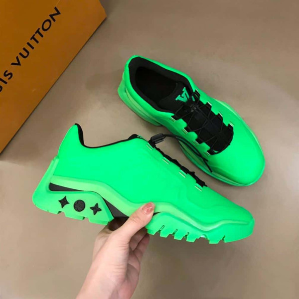 Louis Vuitton Millenium Sneakers In Green - LV271
