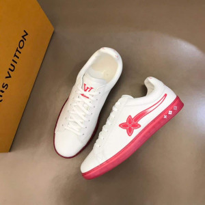 Louis Vuitton Luxembourg Samothrace Trainers In Rouge - LSVT273