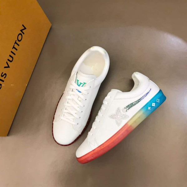 Louis Vuitton Luxembourg Samothrace Trainers In White - LSVT275