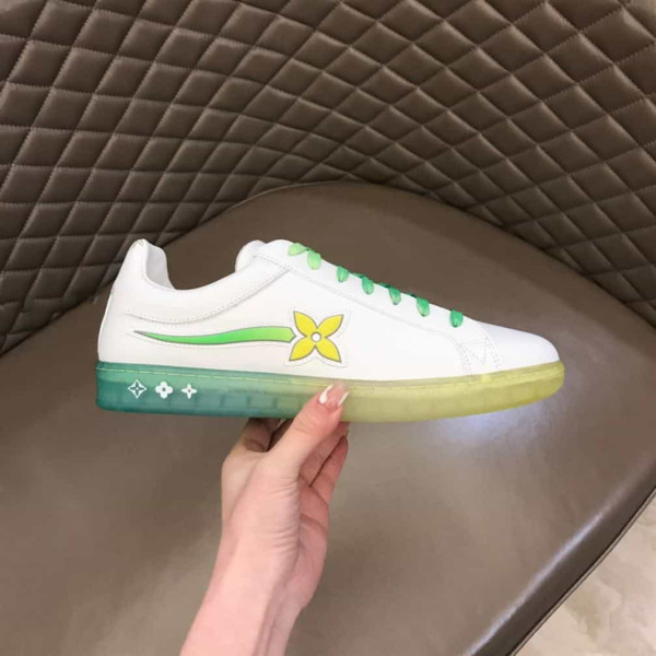 Louis Vuitton Luxembourg Samothrace Trainers In Jaune - LSVT274