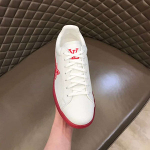 Louis Vuitton Luxembourg Samothrace Trainers In Rouge - LSVT273