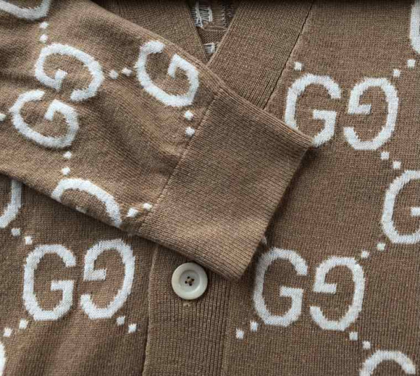 Cárdigan de jacquard de lana con GG - RJK65