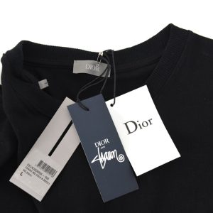 DIOR T-SHIRT WITH BEE EMBROIDERY - DO14