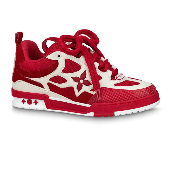 LOUIS VUITTON SKATE SNEAKERS IN RED – LSVT390