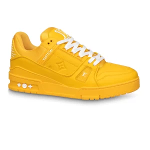 LOUIS VUITTON TRAINER SNEAKERS IN YELLOW - LSVT338