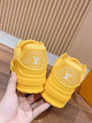 LOUIS VUITTON TRAINER SNEAKERS IN YELLOW – LSVT338