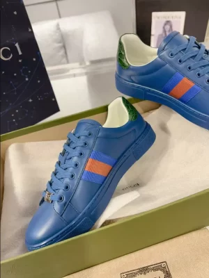 MEN'S GUCCI ACE SNEAKER WITH WEB - GC213