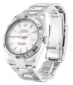ROLEX DATEJUST 116264 36MM WHITE DIAL