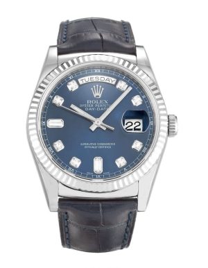 ROLEX DAY-DATE 118139 36MM BLUE DIAL