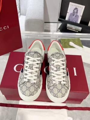 MEN'S GUCCI ACE SNEAKER WITH WEB - GC248