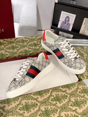 MEN'S GUCCI ACE SNEAKER WITH WEB - GC248