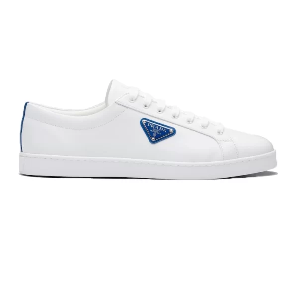 PRADA BRUSHED LEATHER SNEAKERS - PRD044