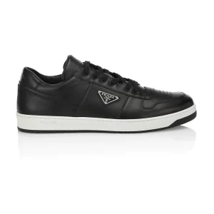 PRADA DOWNTOWN LEATHER SNEAKERS - PRD037