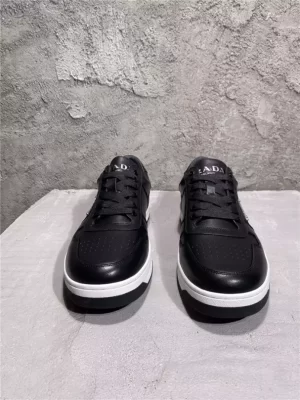 PRADA DOWNTOWN LEATHER SNEAKERS - PRD037