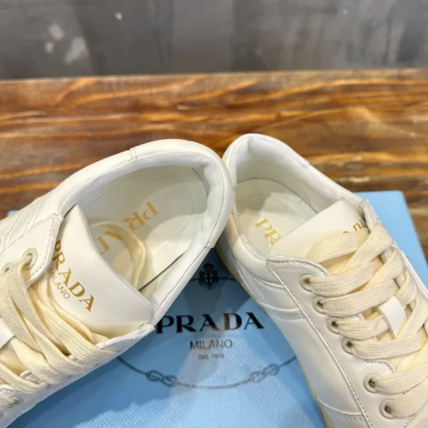 PRADA DOWNTOWN NAPPA LEATHER SNEAKERS - PRD030