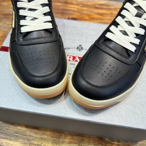 PRADA DOWNTOWN NAPPA LEATHER SNEAKERS - PRD031