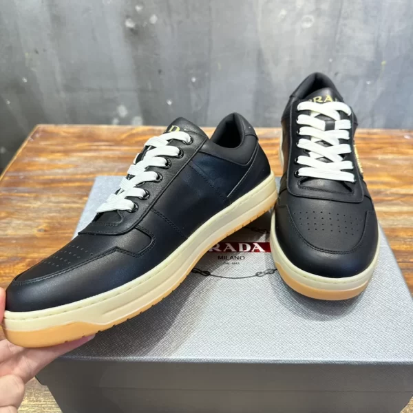 PRADA DOWNTOWN NAPPA LEATHER SNEAKERS - PRD031