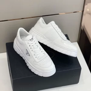 PRADA LEATHER SNEAKERS - PRD033