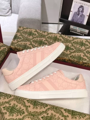 WOMEN'S GUCCI ACE SNEAKER WITH WEB - GC246