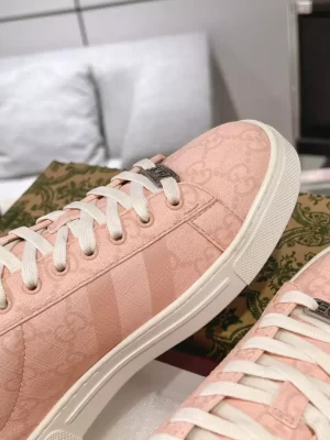 WOMEN'S GUCCI ACE SNEAKER WITH WEB - GC246