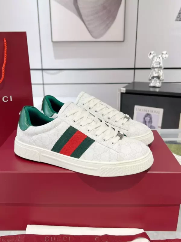 WOMEN'S GUCCI ACE SNEAKER WITH WEB - GC249