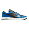 PRADA DOWNTOWN LEATHER SNEAKERS BLUE - PRD094