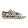 BURBERRY CHECK COTTON SNEAKERS - BBR126