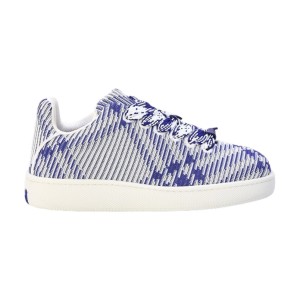 BURBERRY CHECKED KNITTED SNEAKERS - BBR101