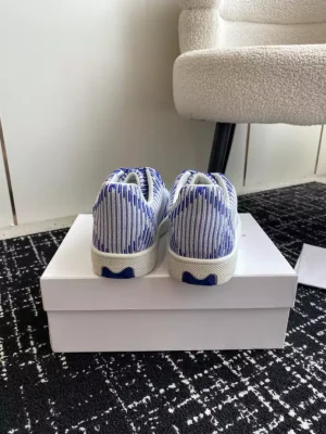 BURBERRY CHECKED KNITTED SNEAKERS - BBR101