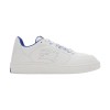 BURBERRY LEATHER STOCK SNEAKERS IN WHITE - BBR091