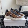 BURBERRY RANGLETON CHECK SNEAKERS - BBR102