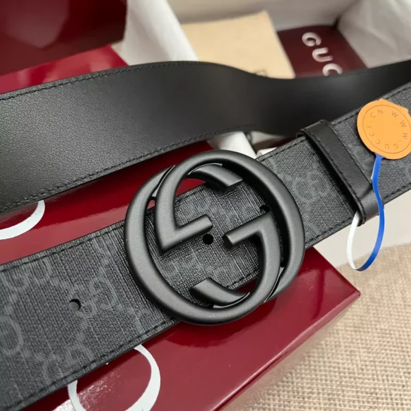 GUCCI BELT WITH INTERLGUCCI BELT WITH INTERLOCKING G BUCKLE 4CM - B104CKING G BUCKLE 4CM - B103