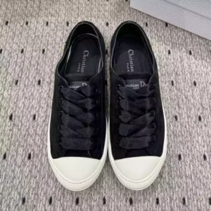 DIOR LUCKY SNEAKERS WOMEN SATIN BLACK – CD145
