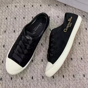DIOR LUCKY SNEAKERS WOMEN SATIN BLACK – CD145