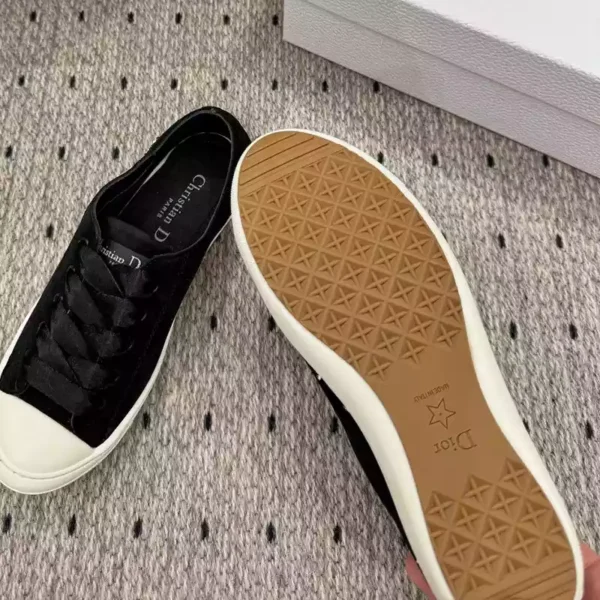 DIOR LUCKY SNEAKERS WOMEN SATIN BLACK – CD145