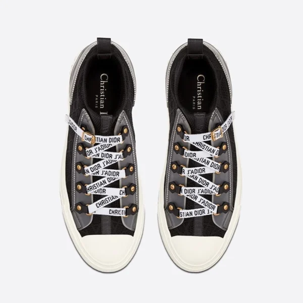 WALK'N'DIOR SNEAKERS WOMEN CANNAGE TECHNICAL MESH BLACK – CD175