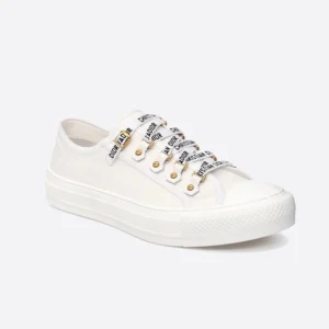 WALK'N'DIOR SNEAKERS WOMEN CANVAS WHITE – CD158