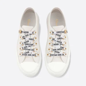 WALK'N'DIOR SNEAKERS WOMEN CANVAS WHITE – CD158