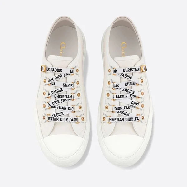 WALK'N'DIOR SNEAKERS WOMEN CANVAS WHITE – CD158