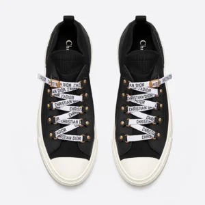 WALK'N'DIOR SNEAKERS WOMEN TECHNICAL MESH AND CALFSKIN BLACK – CD174
